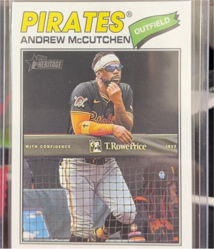 2026 Topps Heritage #270 Andrew McCutchen — front