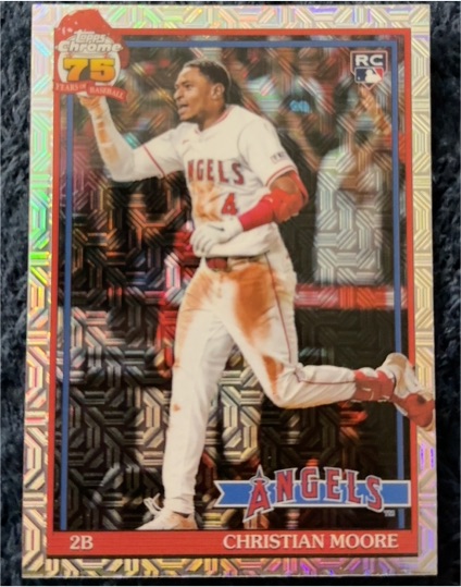 2026 Topps Series 1 Silver Pack Mojo #91C-59 Christian Moore — front