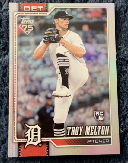 2026 Topps #212 Troy Melton — front