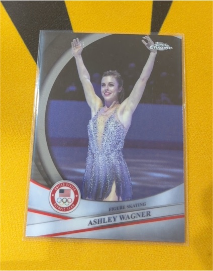 2026 Topps Chrome U.S. Winter Olympics #3 Ashley Wagner — front