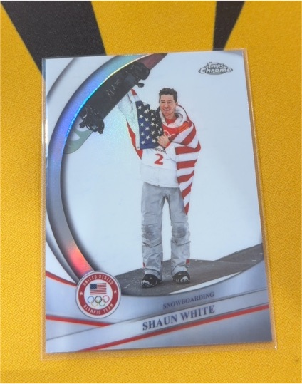 2026 Topps Chrome U.S. Winter Olympics #198 Shaun White — front