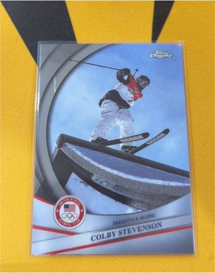 2026 Topps Chrome U.S. Winter Olympics #83 Colby Stevenson — front