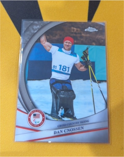 2026 Topps Chrome U.S. Winter Olympic #176 Dan Cnossen — front