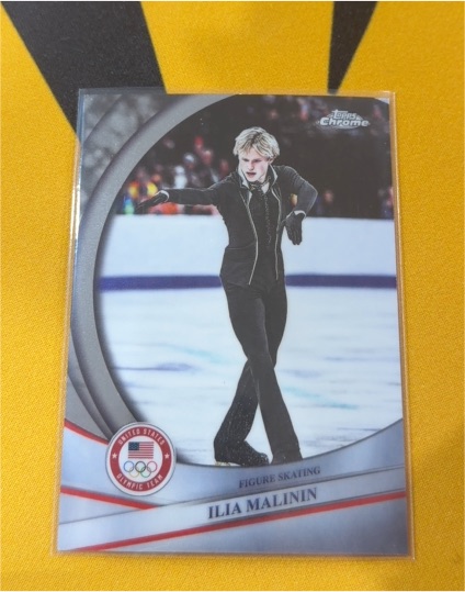 2026 Topps Chrome U.S. Winter Olympics #92 Ilia Malinin — front