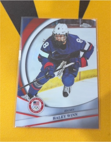2026 Topps Chrome Winter Olympics #89 Haley Winn — front