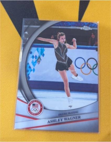 2026 Topps Chrome U.S. Winter Olympic #103 Ashley Wagner — front