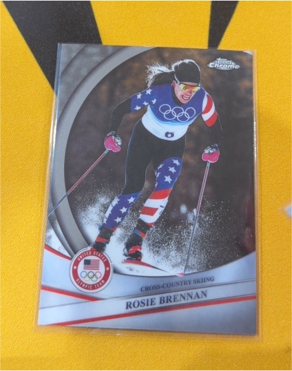 2026 Topps Chrome Winter Olympics #134 Rosie Brennan — front