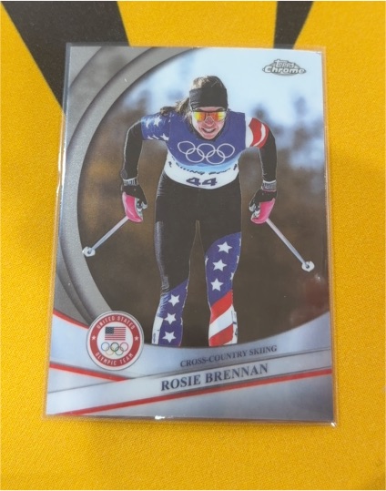 2026 Topps Chrome Winter Olympics #34 Rosie Brennan — front