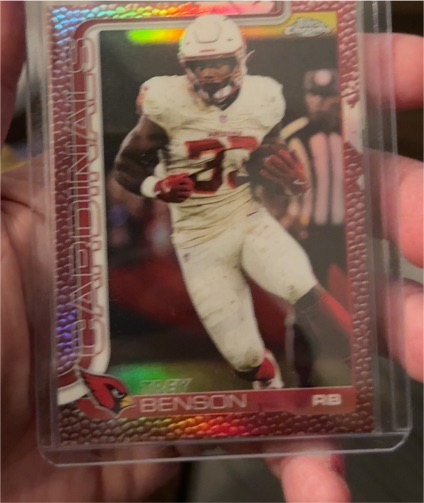 2025 Topps Chrome #7 Trey Benson — front