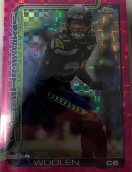 2025 Topps Chrome #278 Riq Woolen — front