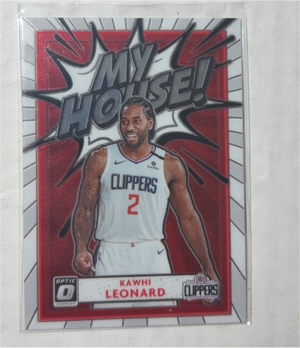 2020-21 Panini Donruss Optic #19 Kawhi Leonard — front