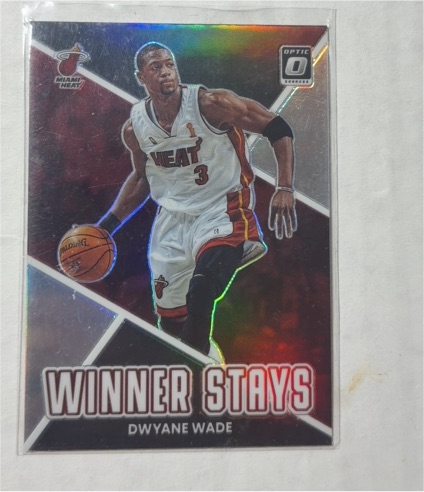 2022-23 Panini Donruss Optic #5 Dwyane Wade Winner Stays — front