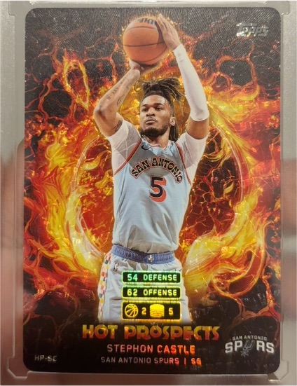 2025 Topps Match Attax #HP-SC Stephon Castle — front