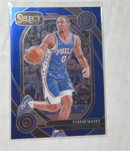2024-25 Panini Select #243 Tyrese Maxey — front