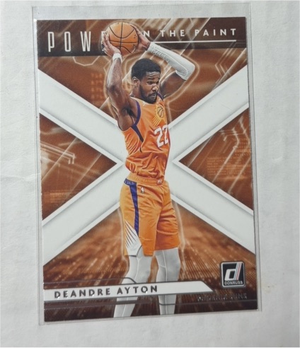 2021-22 Panini Donruss Power in the Paint #8 Deandre Ayton — front