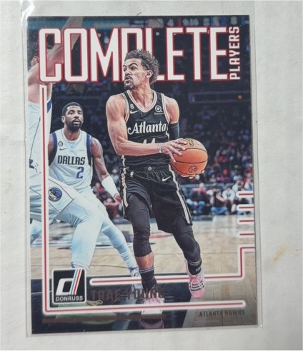 2023-24 Panini Donruss Complete Players #4 Trae Young — front