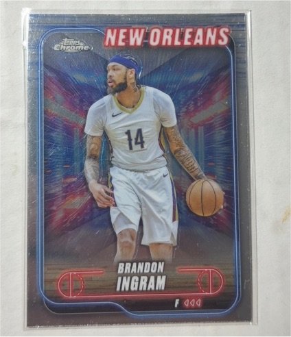 2024-25 Topps Chrome #154 Brandon Ingram — front
