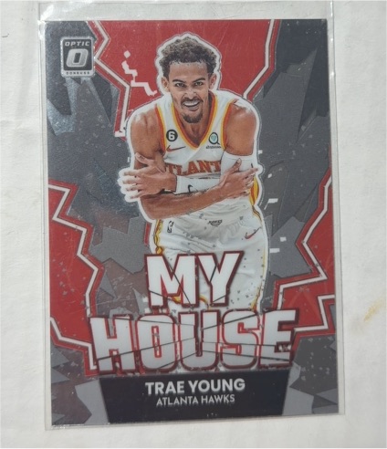 2022-23 Donruss Optic My House #7 Trae Young — front
