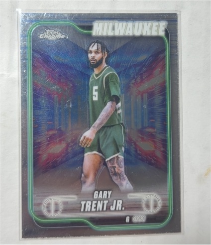 2024-25 Topps Chrome #81 Gary Trent Jr. — front