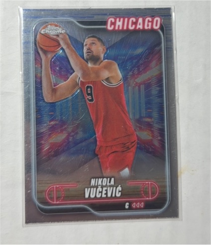 2024-25 Topps Chrome #97 Nikola Vučević — front