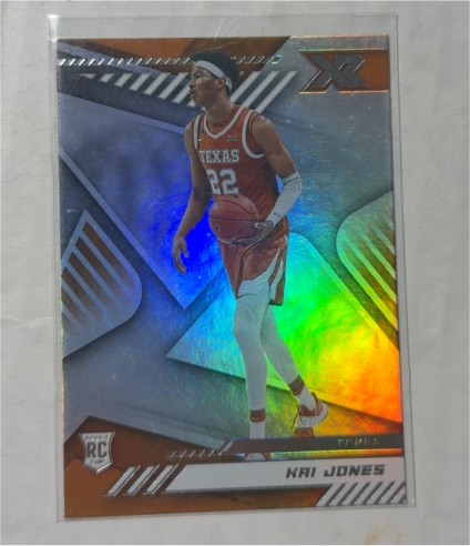 2021 Panini Chronicles Draft Picks XR #172 Kai Jones Rookie Card — front