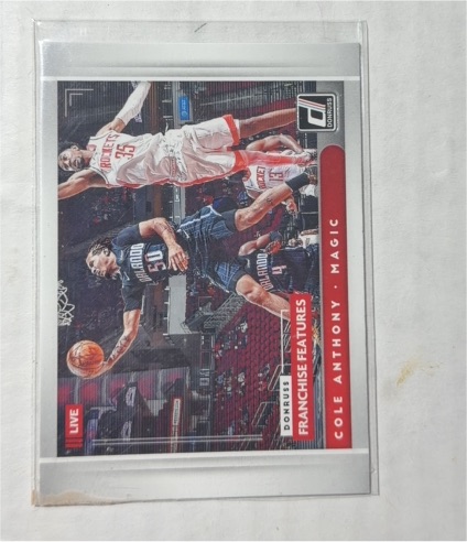 2021-22 Panini Donruss #21 Cole Anthony Franchise Features — front