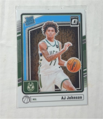 2024-25 Panini Donruss Optic #277 AJ Johnson — front