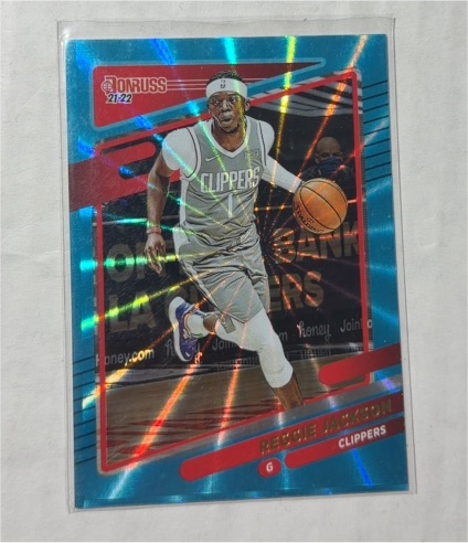 2021-22 Donruss #59 Reggie Jackson — front