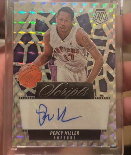 2024-25 Panini Mosaic #MS-PMT Percy Miller — front