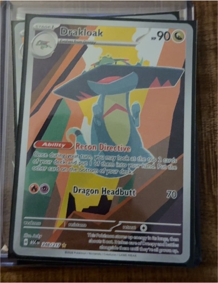 2026 Pokémon TCG Ascended Heroes #248 Drakloak Illustration Rare — front