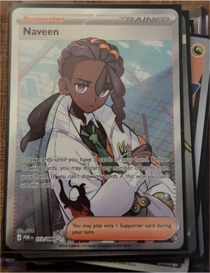 2024 Pokémon Perfect Order #112/088 Naveen — front