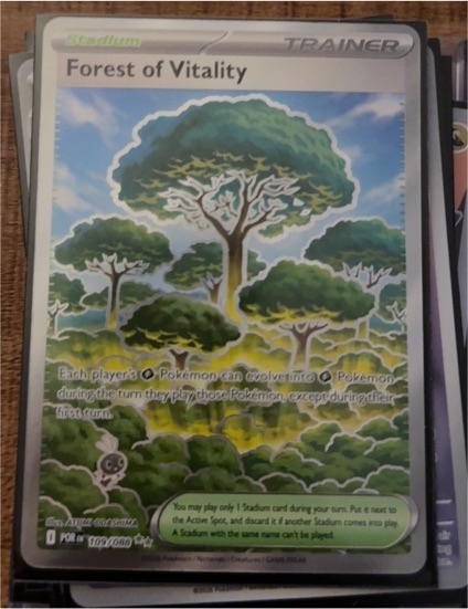 2023 Pokémon ME03 Perfect Order #109 Forest of Vitality — front