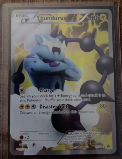 2011 Pokémon Black & White Emerging Powers #97 Thundurus — front