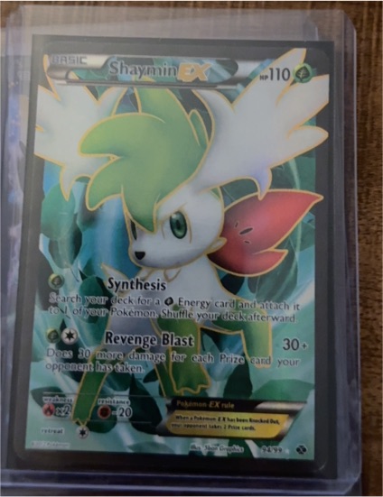 2012 Pokémon Next Destinies #94 Shaymin EX — front