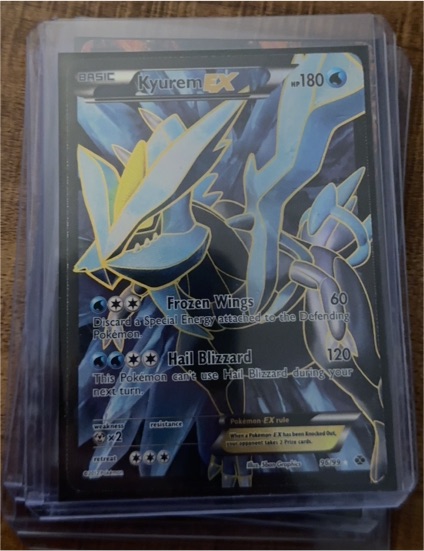 2013 Pokémon Next Destinies #96 Kyurem EX — front
