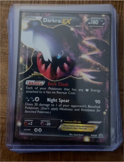2012 Pokémon Black & White #BW46 Darkrai EX — front