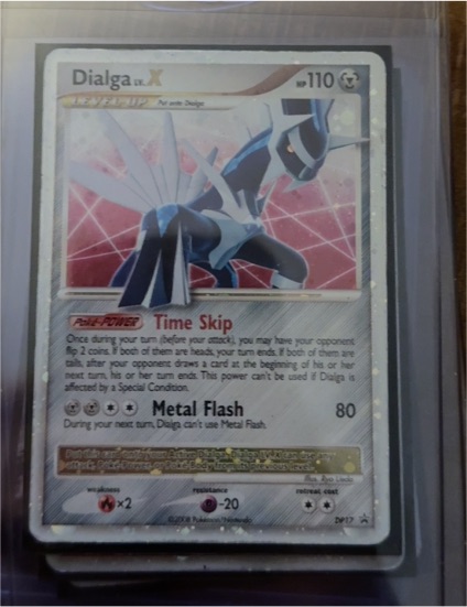 Dialga LV.X DP17 Black Star Promo 2008 Pokemon — front