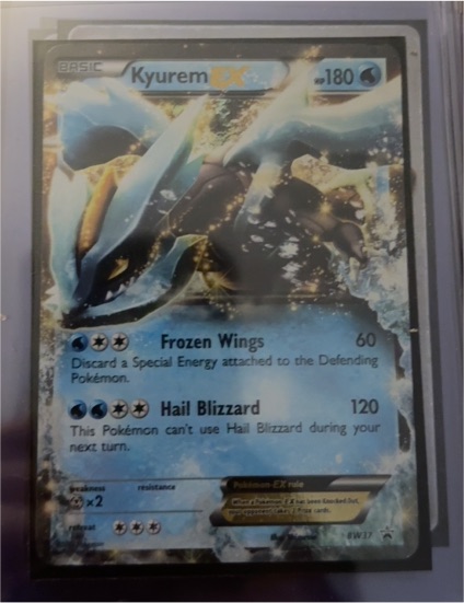 2011 Pokémon TCG Black & White #BW37 Kyurem EX — front
