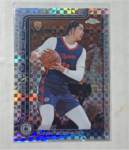 2025-26 Topps Chrome #280 Yanic Konan-Niederhauser — front