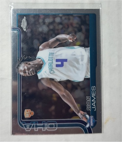 2025-26 Topps Chrome #283 Sion James — front