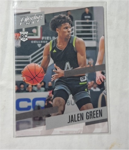 2021 Panini Chronicles Draft Picks Prestige #372 Jalen Green — front
