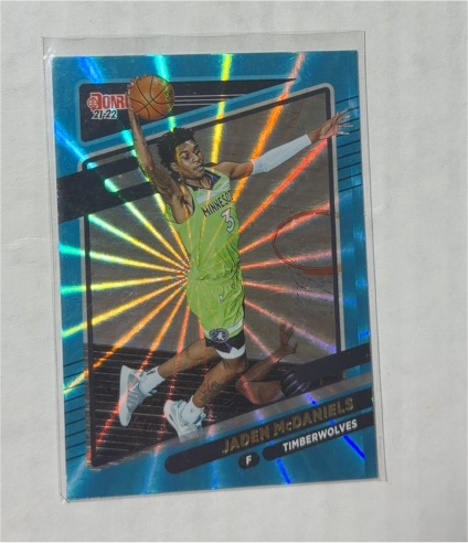 2021-22 Panini Donruss #78 Jaden McDaniels — front