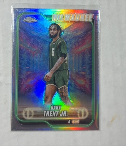 2024-25 Topps Chrome #81 Gary Trent Jr. — front