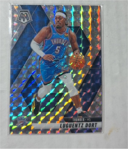 2024-25 Panini Mosaic #25 Luguentz Dort — front