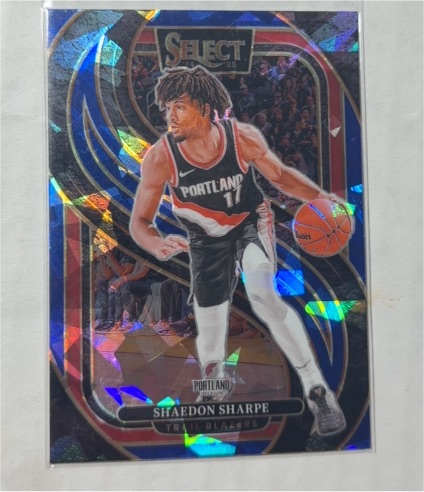 2024-25 Panini Select #152 Shaedon Sharpe — front