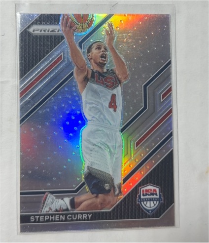 2022-23 Panini Prizm #10 Stephen Curry USA Basketball — front