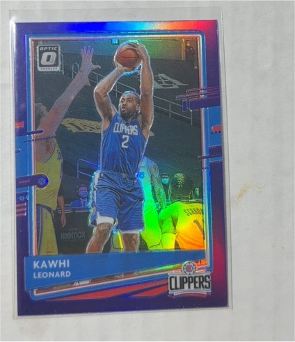 2020-21 Panini Donruss Optic #125 Kawhi Leonard — front