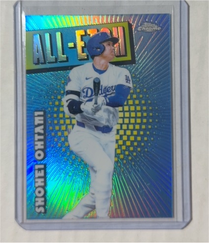 2025 Topps Chrome All-Etch #CAE-1 Shohei Ohtani — front