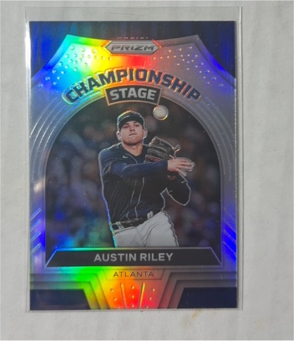 2022 Panini Prizm Championship Stage #CS-5 Austin Riley — front
