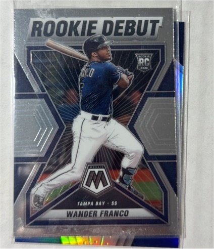 2022 Panini Mosaic Rookie Debut #RD-6 Wander Franco — front